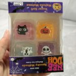 Christmas Halloween Maltose Ice Cube Squishy Toys 4 Pcs Box Super Soft TPR Stress Relief Squeeze Fidget Toys For Kids Party Gift Wholesale view 2