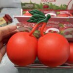 Realistic cherry squishy toy, soft TPR slow‑rebound. Specially designed for stressed‑out people, safe for kids 3+, great for gifts & wholesale. view 6