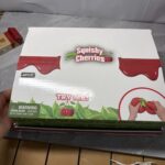 Realistic cherry squishy toy, soft TPR slow‑rebound. Specially designed for stressed‑out people, safe for kids 3+, great for gifts & wholesale. view 2