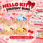 Hello Kitty Squishy Dumpling Blind Box Slow Rising Squeeze Toy Kawaii Steamed Bun Stress Relief Fidget Collectible Toy with Secret Chase view 2