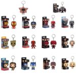 Pocket Pop Keychain Marvel DC Stranger Things Character Vinyl Figure Keychain Boxed Collectible Mini Pop Figure Key Ring Fans Gift view 1