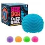 NeeDoh Fuzz Ball Wonder Waves Velvet Squeeze Toy Wavy Textured Spiky Fuzz Stress Relief Sensory Fidget Ball for Kids Adults Anxiety Relief view 1