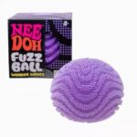 NeeDoh Fuzz Ball Wonder Waves Velvet Squeeze Toy Wavy Textured Spiky Fuzz Stress Relief Sensory Fidget Ball for Kids Adults Anxiety Relief view 4