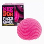 NeeDoh Fuzz Ball Wonder Waves Velvet Squeeze Toy Wavy Textured Spiky Fuzz Stress Relief Sensory Fidget Ball for Kids Adults Anxiety Relief view 6