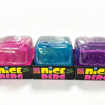 Nee Doh Nice Berg Glitter Ice Cube Fidget Toy Super Solid Squish Slow Rebound Stress Relief Giant Squeeze Sensory ASMR Toy For Kids Adults Gift view 1