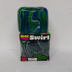 Nee Doh Nice Cube Swirl Fidget Toy Super Solid Squish Marbled Swirl Cube Slow Rebound Squeeze Sensory ASMR Stress Relief Toy view 3
