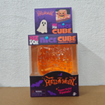 Halloween Nee Doh Nice Cube Luminous Glitter Fidget Toy Super Solid Squish Pumpkin Face Slow Rebound Squeeze Sensory ASMR Stress Relief Toy view 1
