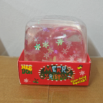 Giant Christmas Nee Doh Nice Cube Fidget Toy Super Solid Squish Snowflake Glitter Large Slow Rebound Squeeze Sensory ASMR Stress Relief Toy view 1