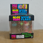 Nee Doh Nice Cube Wow Flake Fidget Toy Super Solid Squish Colorful Snowflake Glitter Slow Rebound Squeeze Sensory ASMR Stress Relief Toy view 1