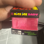 Nee Doh Nice Ice Baby Fidget Toy Super Solid Squish Transparent Ice Cube Slow Rebound Squeeze Sensory ASMR Stress Relief Toy view 4