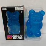 Nee Doh Gummy Bear Fidget Toy Super Solid Squish Transparent Gummy Bear Slow Rebound Squeeze Sensory ASMR Stress Relief Toy view 2