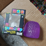 Nee Doh Gumdrop Fidget Toy Super Solid Squish Textured Transparent Gum Candy Slow Rebound Squeeze ASMR Stress Relief Toy view 1