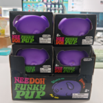 Nee Doh Funky Pup Fidget Toy Cute Puppy Head Slow Rebound Stretch Squeeze Sensory ASMR Stress Relief Toy view 1