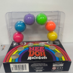 Nee Doh Rainboh 6 Pack Fidget Balls Set Rainbow Squeeze Balls Slow Rebound Sensory ASMR Stress Relief Toy view 1