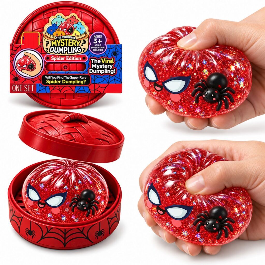 Hot-selling Blind Box Simulation Bun Squeeze Toy Food Stress Relief Toy Bun 8.5cm