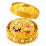Hot-selling Blind Box Simulation Bun Squeeze Toy Food Stress Relief Toy Bun 8.5cm view 5