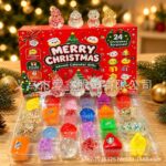 Christmas Mystery Dumpling 24-day Countdown Calendar Blind Box Squishy Stress Relief Toy view 3
