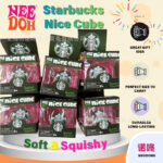 NeeDoh's new best-selling product - Starbucks Square Malt Sugar Play Dough Stress Relief Toy - Strawberry Play Dough view 1