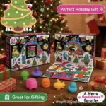 The new Needoh 24-day countdown calendar blind box toy, "Mashing Fun" stress-relieving toy, is a Christmas gift. view 1