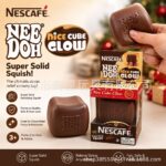 NeeDoh Night Light Coffee Cube Soft Play Malt Sugar Material Stress Relief Slow Recovery Relaxation Playable Bestseller view 1