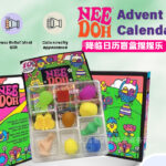 Needoh Easter Advent Calendar Fidget Toy Set, 10 Days Countdown Surprise Squish Squeeze Toys, Assorted Sensory Stress Relief Gift Pack view 1