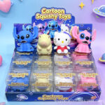 In-stock Sanrio Building Block Squishy Toy Stitch Stress Relief Creative Slow-rebound Squeeze Toy view 1