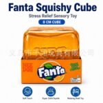 Needoh high-quality 8cm large ice cube squeeze toy, new cross-border maltose material slow-rebound decompression toy view 1