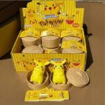Pikachu Bun Cage Hot-selling Squeeze Toy Cartoon New Style Yellow Decompression Novelty Creative Toy view 3