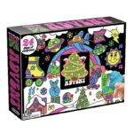 The new Needoh 24-day countdown calendar blind box toy, "Mashing Fun" stress-relieving toy, is a Christmas gift. view 3