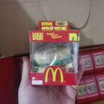 Hot-selling NeeDoh McDonald's hamburger squishy toy with gentle rebound and TPR (thermal plastic reactive) pressure relief feature. view 3