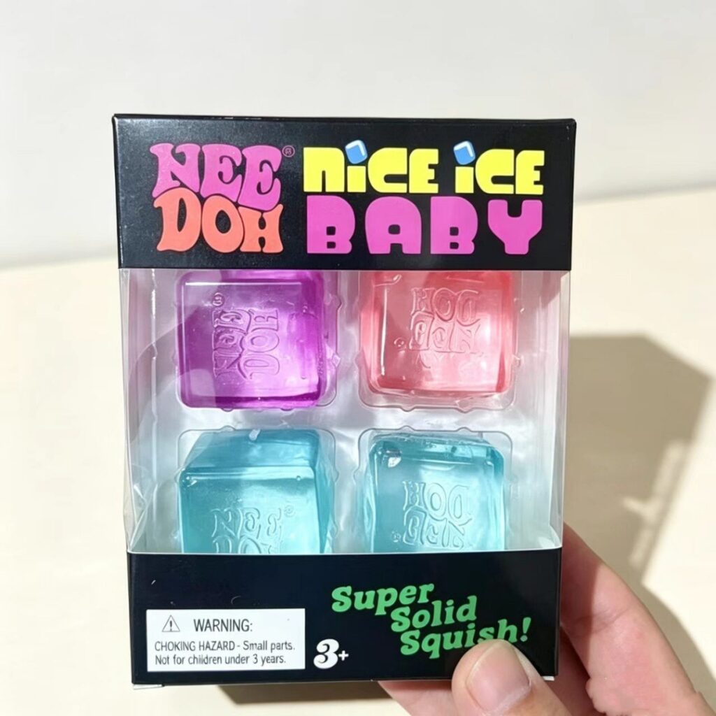 Best-selling Needoh four-in-one small square ice baby malt sugar ice cube cola jointed slow rebound stress-relieving toy