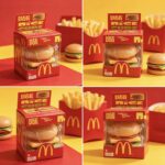 Needoh Hamburger Shape Squeeze Fidget Toy, Soft Solid Squish Stress Relief Sensory Toy, Simulation Food Novelty Decompression Gift view 2