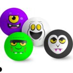 New product NeeDoh Teenie Jack-Glow Halloween haunted house finger-puppet toy set view 3