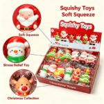 New Santa Claus PU Foam Slow-rebound Stress Relief Christmas Gift Figure Toy view 3