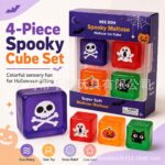 NeeDoh high-quality four small ice cubes, 3cm in size, available in stock for a limited time. Jointly designed with Christmas glitter ice cubes and made of malt sugar material. view 3