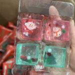 Needoh Christmas gift four-grid Halloween squeeze toy stress-relieving toy malt candy box-style slow-bouncing squeeze toy view 2