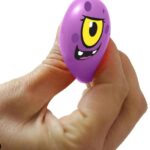 New product NeeDoh Teenie Jack-Glow Halloween haunted house finger-puppet toy set view 2
