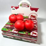 New Simulation Cherry Squeeze Toy Quick-rebound Internet-famous Toy Stress Relief Tool Hot-selling Decompression Toy view 4