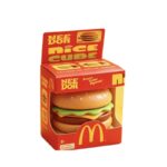 Needoh Hamburger Shape Squeeze Fidget Toy, Soft Solid Squish Stress Relief Sensory Toy, Simulation Food Novelty Decompression Gift view 5