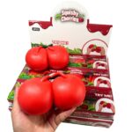 New Simulation Cherry Squeeze Toy Quick-rebound Internet-famous Toy Stress Relief Tool Hot-selling Decompression Toy view 5