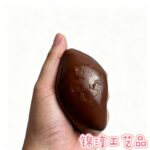 Chocolate Bean Shape Cube Squeeze Fidget Toy, Soft Squish Simulation Candy Sensory Toy, Food Shape Stress Relief Decompression Gift view 5