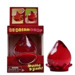 NeedohWater Drop Shape Squeeze Fidget Toy, Transparent Glitter Teardrop Squish Toy, Colorful Sensory Stress Relief Decompression Gift view 5