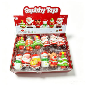 New Santa Claus PU Foam Slow-rebound Stress Relief Christmas Gift Figure Toy