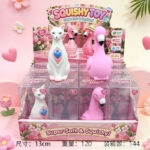 In-stock Sanrio Building Block Squishy Toy Stitch Stress Relief Creative Slow-rebound Squeeze Toy view 6