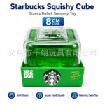 Needoh high-quality 8cm large ice cube squeeze toy, new cross-border maltose material slow-rebound decompression toy view 8