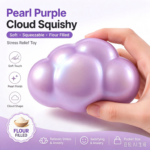 NeeDoh Cloud Pleaser Squishy Toy Cloud Shape Soft Doh Squeeze Fidget Toy Non-Toxic Stress Relief Sensory Toy for Anxiety ADHD view 6