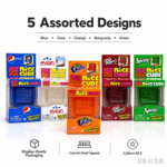 NeeDoh Nice Cube Soda Style Squish, Assorted Drink Logo Transparent Maltose Gel Squeeze Cube, Viral TikTok Stress Relief Fidget Sensory Toy, Super Solid Squish for Collection Gift view 5
