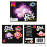 NeeDoh Cloud Pleaser Squishy Toy Cloud Shape Soft Doh Squeeze Fidget Toy Non-Toxic Stress Relief Sensory Toy for Anxiety ADHD view 1