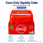 8cm Needoh Transparent Soda Drink Squishy Cube Super Solid Squish Stress Relief Squeeze Fidget Toy Desk Sensory Toy view 5