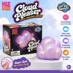 NeeDoh Cloud Pleaser Squishy Toy Cloud Shape Soft Doh Squeeze Fidget Toy Non-Toxic Stress Relief Sensory Toy for Anxiety ADHD view 2